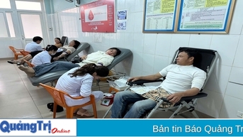 Trên 10.800 đơn vị máu toàn phần được tiếp nhận qua các đợt hiến máu tình nguyện