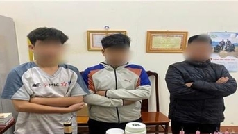 음력설 앞두고 학생들이 직접 만든 폭죽에 대한 경고
