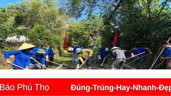 Thanh Son មាន​ឃុំ​មួយ​ទៀត​ទទួល​បាន​ស្តង់ដារ​ជនបទ​ថ្មី។