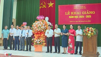 Trường Chính trị tỉnh khai giảng năm học mới 2024 - 2025