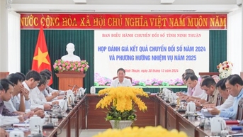Ban điều hành Chuyển đổi số tỉnh triển khai nhiệm vụ năm 2025