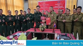 Tăng cường hợp tác bảo đảm an ninh biên giới giữa Bộ đội Biên phòng tỉnh Quảng Trị (Việt Nam) và Công an tỉnh Salavan (Lào)