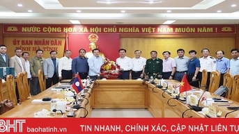 Ha Tinh និង Kham Muon បន្តពង្រឹងកិច្ចសហប្រតិបត្តិការលើគ្រប់វិស័យ