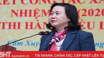 Tiếp tục nâng cao năng lực, sức chiến đấu của Đảng bộ huyện Cẩm Xuyên