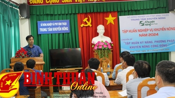 វគ្គបណ្តុះបណ្តាលជំនាញ និងវិធីសាស្រ្តផ្សព្វផ្សាយកសិកម្មសហគមន៍