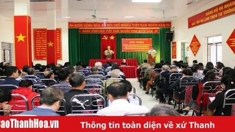 Triển khai, quán triệt Nghị quyết số 1238/NQ-UBTVQH15 của Ủy Ban Thường vụ Quốc hội về việc nhập phường Tân Sơn vào phường Phú Sơn
