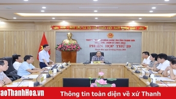 Thống nhất chương trình kỳ họp HĐND tỉnh thường lệ cuối năm