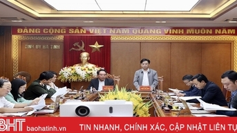Ban Chỉ đạo phòng, chống tham nhũng, tiêu cực tỉnh Hà Tĩnh họp triển khai nhiệm vụ năm 2024