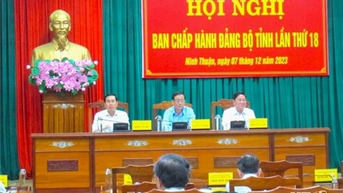 Hội nghị Ban Chấp hành Đảng bộ tỉnh lần thứ 18: Quyết tâm thực hiện thắng lợi nhiệm vụ năm 2024