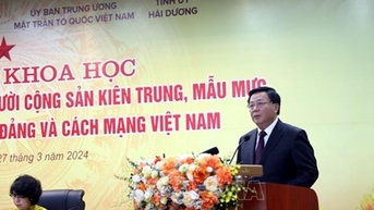 Tôn vinh những cống hiến to lớn của đồng chí Nguyễn Lương Bằng