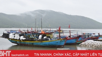Chủ động hỗ trợ ngư dân Hà Tĩnh trong mùa mưa bão