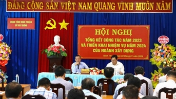 Sở Xây dựng triển khai nhiệm vụ năm 2024