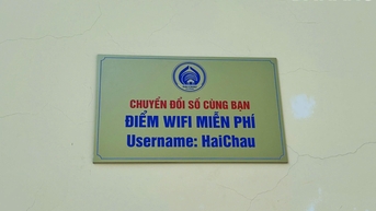 ស្រុក Hai Chau បើកកន្លែង wifi សាធារណៈដោយឥតគិតថ្លៃ