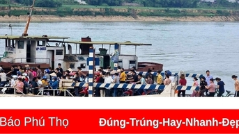 Chấm dứt hoạt động bến phà Then qua sông Lô