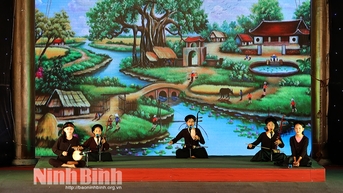 Yên Mô Gìn giữ phát huy các loại hình nghệ thuật hát Xẩm hát Chèo