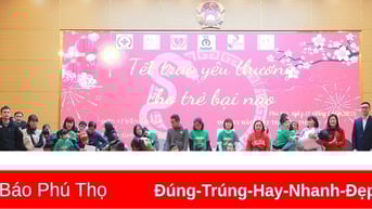 Chương trình “Tết trao yêu thương cho trẻ bại não” Xuân Ất Tỵ 2025