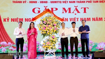 Thành phố Tam Điệp kỷ niệm ngày Doanh nhân Việt Nam