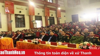 Hà Trung gặp mặt cán bộ Quân đội, Công an nghỉ hưu 