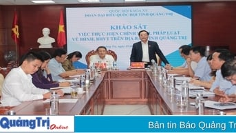 Đoàn ĐBQH tỉnh làm việc với Bảo hiểm xã hội tỉnh và các đơn vị ngành điện