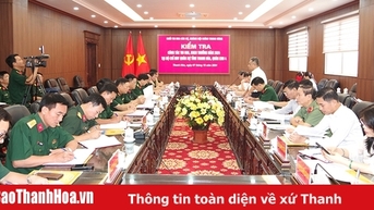 Kiểm tra công tác thi đua khen thưởng tại Bộ CHQS tỉnh Thanh Hóa