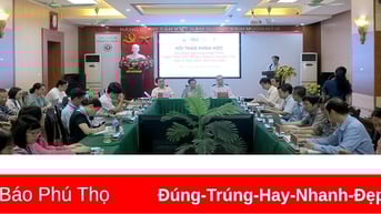 Hội thảo “Giải pháp tránh bẫy phát triển nhằm thực hiện tốt quy hoạch tỉnh Phú Thọ thời kỳ 2021-2030, tầm nhìn 2050”