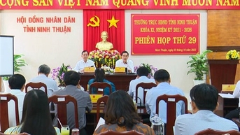 គណៈកម្មាធិការអចិន្ត្រៃយ៍នៃក្រុមប្រឹក្សាប្រជាជនខេត្តបានបើកកិច្ចប្រជុំលើកទី 29 របស់ខ្លួន។