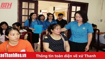 Khám bệnh miễn phí cho đoàn viên, người lao động
