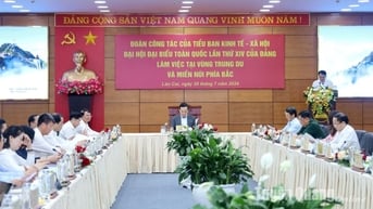 Tiểu ban Kinh tế - Xã hội làm việc với các địa phương vùng Trung du và miền núi phía Bắc