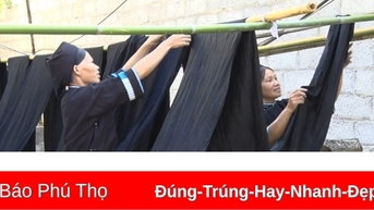 Nét đẹp truyền thống từ vải chàm của dân tộc Nùng An