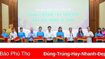 Khai mạc trưng bày “Cồng chiêng Tây Nguyên