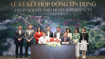 Agribank tài trợ tín dụng cho Sofitel Sapa và quần thể nghỉ dưỡng Mường Hoa