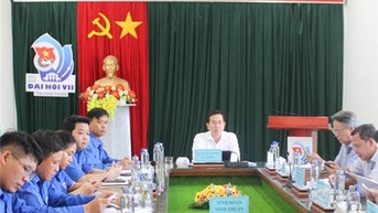 Đoàn giám sát 1521 của Ban Thường vụ Tỉnh ủy làm việc với Ban Thường vụ Tỉnh đoàn; Đảng ủy Sở Tài nguyên và Môi trường