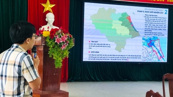 អត្ថាធិប្បាយលើសេចក្តីព្រាងផែនការមេសាងសង់តំបន់ឆ្នេរនៃស្រុក Duy Xuyen និង Thang Binh