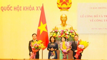 សេចក្តីជូនដំណឹង និងការបង្ហាញសេចក្តីសម្រេចចិត្តរបស់គណៈកម្មាធិការអចិន្ត្រៃយ៍រដ្ឋសភា ស្តីពីការងារបុគ្គលិក
