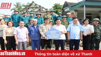 Thị xã Bỉm Sơn khởi công xây dựng 3 căn nhà cho hộ nghèo, gia đình chính sách