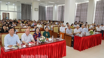 Dòng họ Bùi tỉnh Ninh Bình gặp mặt vinh danh học sinh giỏi năm học 2023 2024