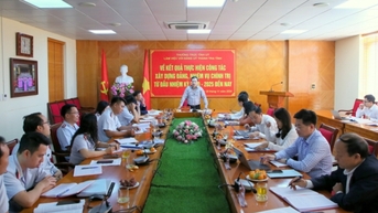 Thường trực Tỉnh ủy làm việc với Đảng ủy Thanh tra tỉnh