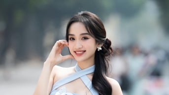 Vẻ tươi xinh của hoa hậu 19 tuổi Trà Giang