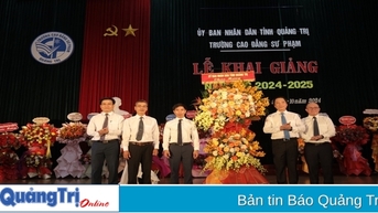 Trường Cao đẳng Sư phạm Quảng Trị khai giảng năm học mới