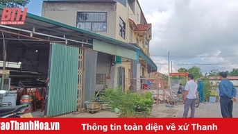 Xử lý nghiêm vi phạm, trả lại hành lang an toàn giao thông tại xã Đồng Lộc