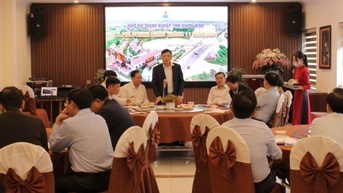 Tháo gỡ khó khăn cho các doanh nghiệp về nguyên liệu sản xuất và vật liệu san lấp