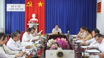 Đoàn giám sát 1521 của Ban Thường vụ Tỉnh ủy làm việc với Đảng ủy Sở Y tế; Đảng ủy Sở Giáo dục và Đào tạo
