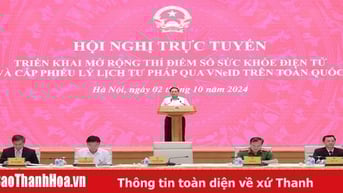 Triển khai mở rộng sổ sức khỏe điện tử và cấp phiếu lý lịch tư pháp qua ứng dụng VneID