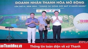 Gần 150 Golfer tham gia Giải Golf Doanh nhân Thanh Hóa mở rộng