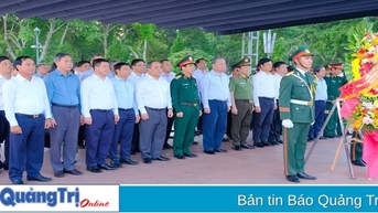 Tổng Bí thư, Chủ tịch nước Tô Lâm tri ân các anh hùng liệt sĩ tại Quảng Trị