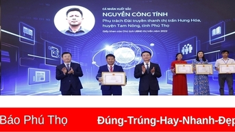 Phú Thọ có 2 điển hình tiên tiến được tôn vinh tại hội nghị toàn quốc về hoạt động thông tin cơ sở