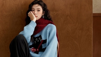 Mẹo diện áo len cardigan xinh ngất ngây dịp tết