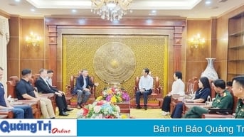 Phó Chủ tịch UBND tỉnh Hoàng Nam tiếp lãnh đạo Tổ chức GWHF