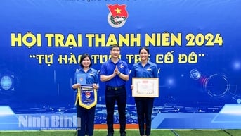 Huyện đoàn Kim Sơn đạt giải Nhất tại Hội trại thanh niên 2024