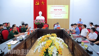 Thành phố Tam Điệp triển khai công tác PCTT và TKCN năm 2024